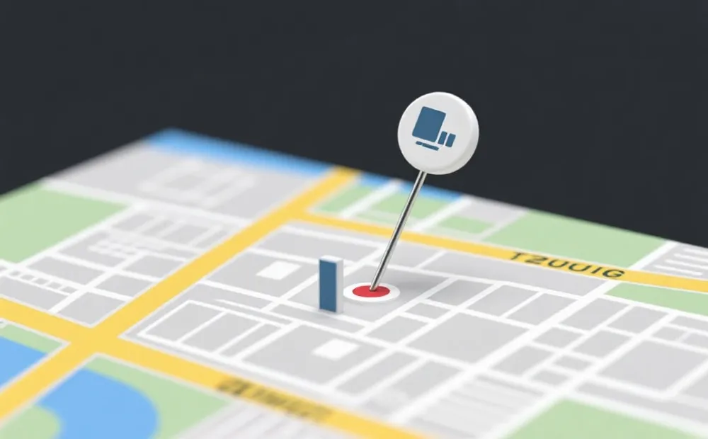 公司与位置示意